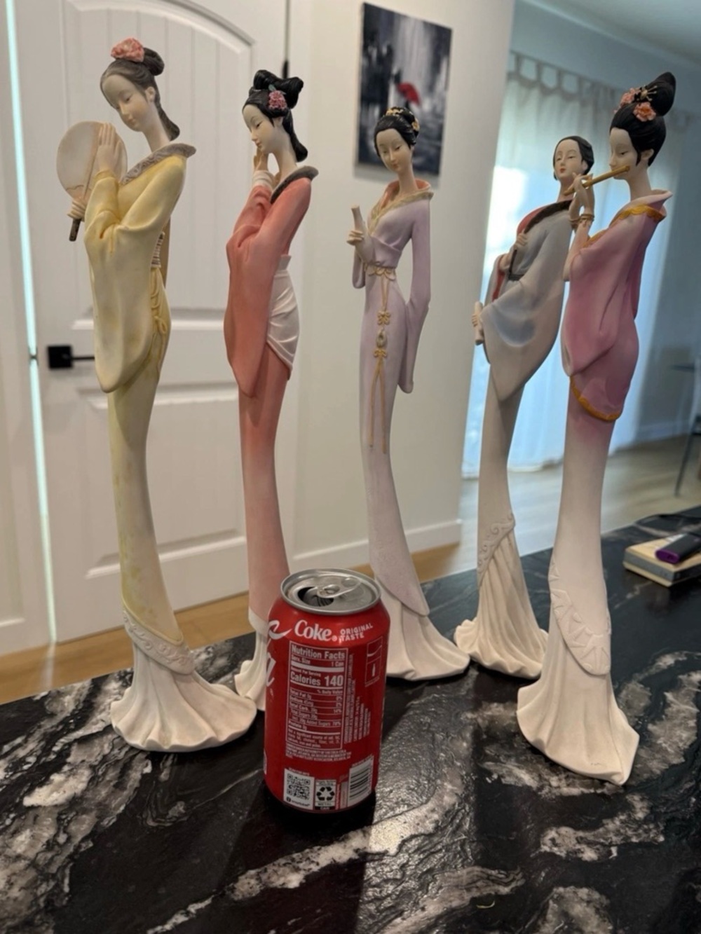 Japanese Geisha figurines